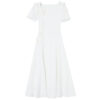 Summer 3D Butterfly Decorated Square Neck Dress 1