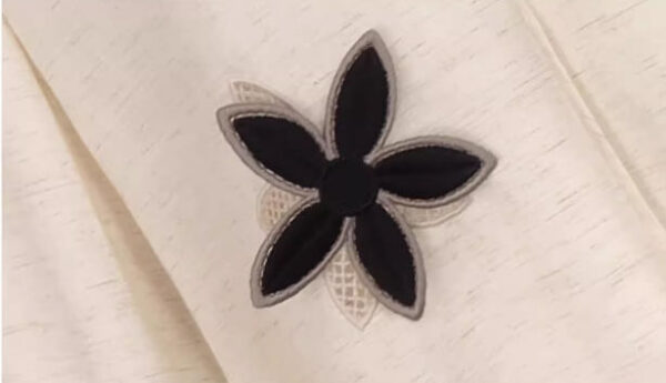 Summer 3D Embroidered Long Sleeve Shirt 2