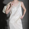 Summer Acetate Handmade Three-dimensional Petal Top Skirt Suit