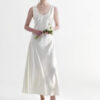 Summer Imitation Acetate Slim Dress