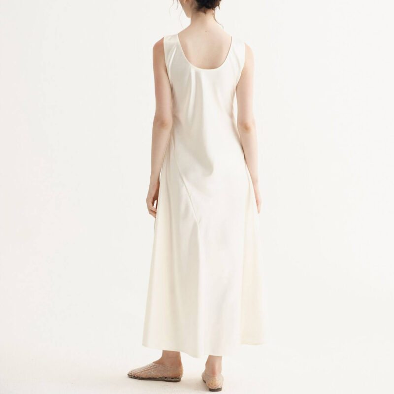 Summer Imitation Acetate Slim Dress