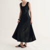 Summer Imitation Acetate Slim Dress
