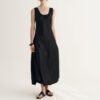 Summer Imitation Acetate Slim Dress