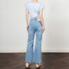 Summer Beaded Rhinestone Thin Flared Jeans 1