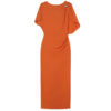 Summer Black Slim Acetate Evening Dress 1