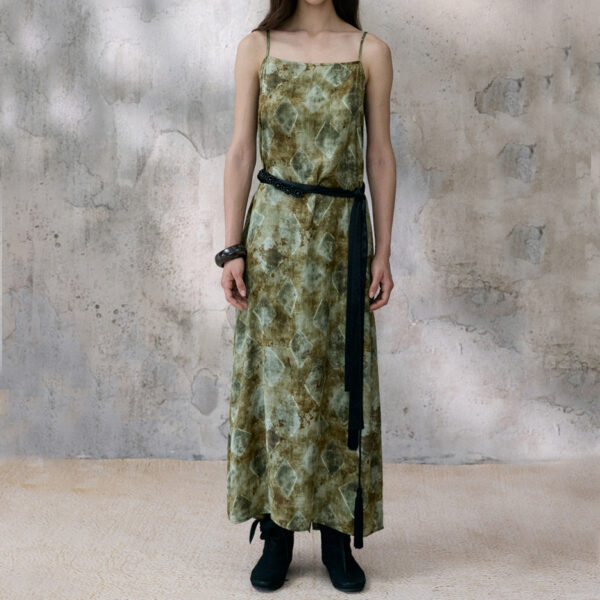 Summer Bohemian Holiday Printed Suspender Dress