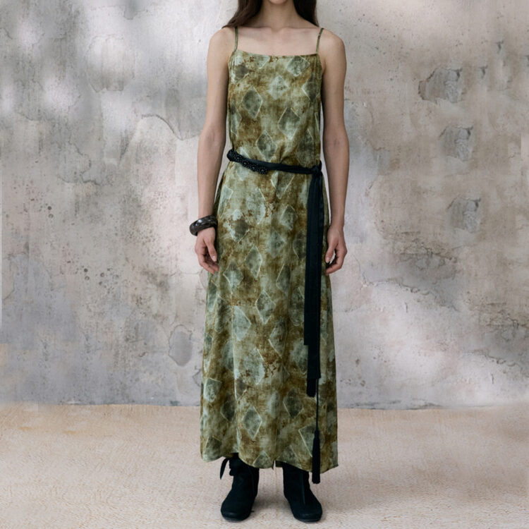 Summer Bohemian Holiday Printed Suspender Dress