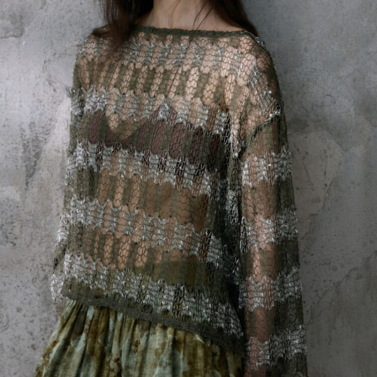 Summer Bohemian Vacation Styleloose Translucent Top