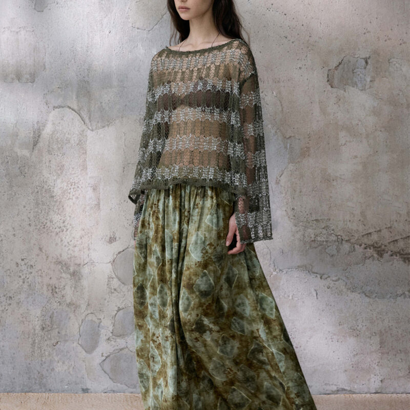 Summer Bohemian Vacation Styleloose Translucent Top 4