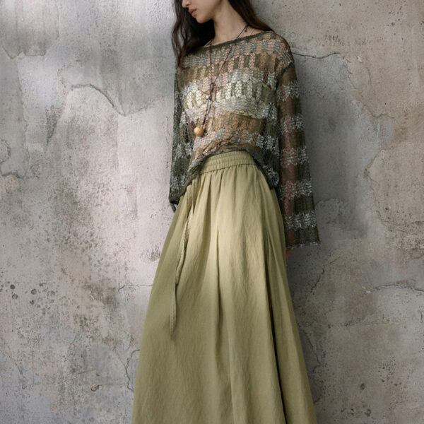 Summer Bohemian Vacation Styleloose Translucent Top 5