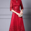 Summer Chinese Inspired Sequin A Line Party Dress 9