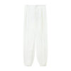 Summer Commuter Elastic Waist Pleated Cuff Casual Multi color Pants 6