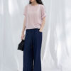 Summer Commuter Linen Short Sleeve T Shirt 19