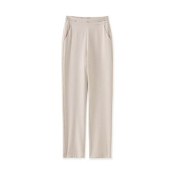 Summer Commuting Nine point Cigarette Pants 1