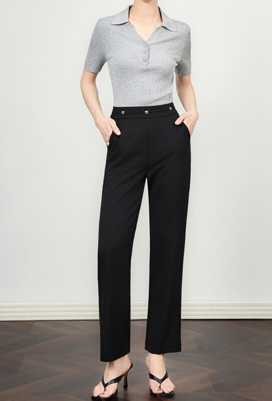 Summer Commuting Nine point Cigarette Pants 4
