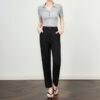 Summer Commuting Nine point Cigarette Pants 8