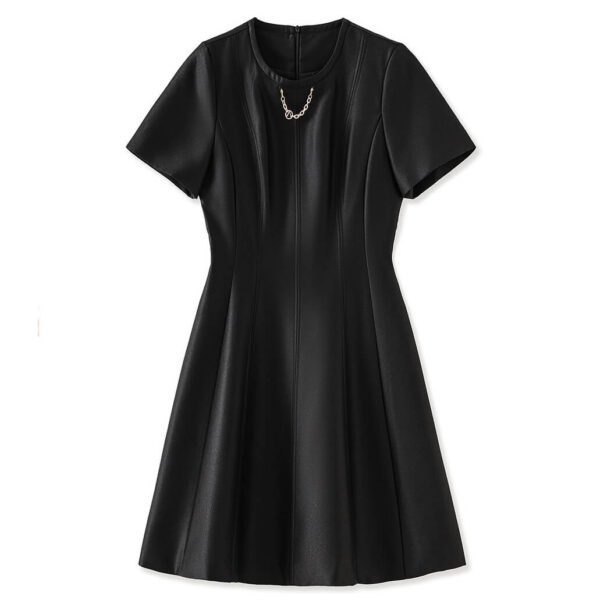 Summer Elegant Round Neck Slim Fit Dress