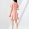 Summer Elegant Round Neck Slim Fit Dress