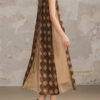 Summer Ethnic Style Reversible Cupro Silk Dress