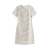 Summer Fashion Elaborate Embroidery Organza Dress