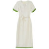 Summer French Commuter Off white Dress 1