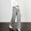 Summer Grey Commuter Straight Leg Pants 6