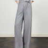Summer Grey Commuter Straight Leg Pants 7