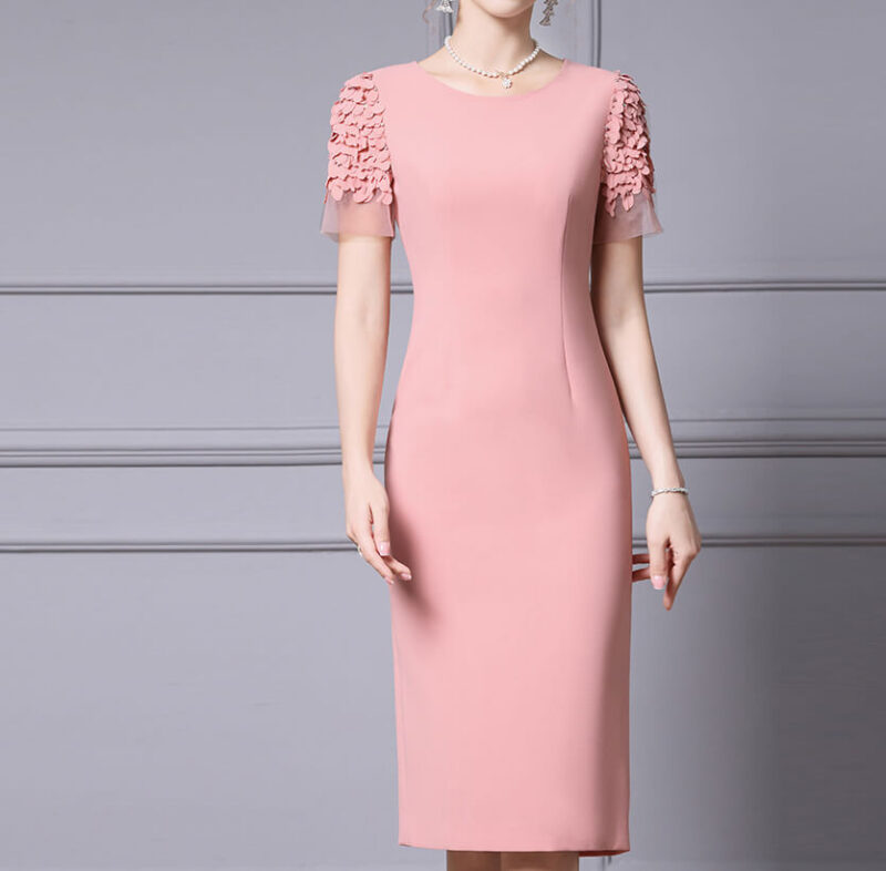 Summer Hand cut Flower Dress 3