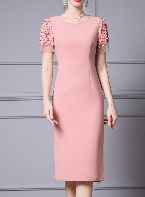 Summer Hand cut Flower Dress 5