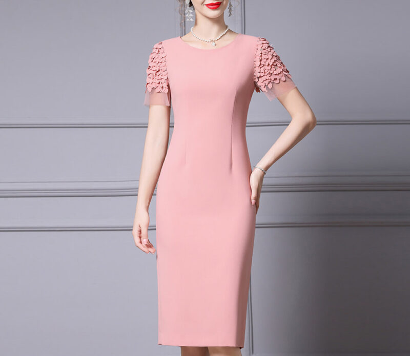 Summer Hand cut Flower Dress 8