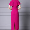 Summer High Waist V neck Handmade Diamond Dress Suit 4
