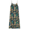 Summer Holiday Style Elegant Retro Floral Suspender Dress