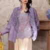 Summer Hollow Lace Spliced Long Sleeve Shirt