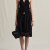 Summer Hollow-out Floral Lace Half Skirt