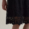Summer Hollow-out Floral Lace Half Skirt