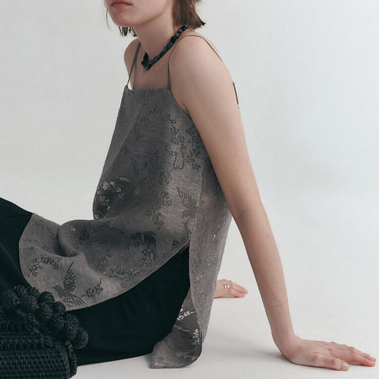 Summer Hollow-out Strappy Side Split Vest