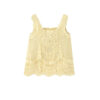 Summer Lace - trimmed Printed Camisole Top
