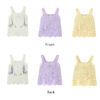 Summer Lace - trimmed Printed Camisole Top