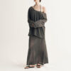Summer Lazy Style T-shirt Suspender Dress Two-piece Set