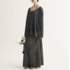 Summer Lazy Style T-shirt Suspender Dress Two-piece Set