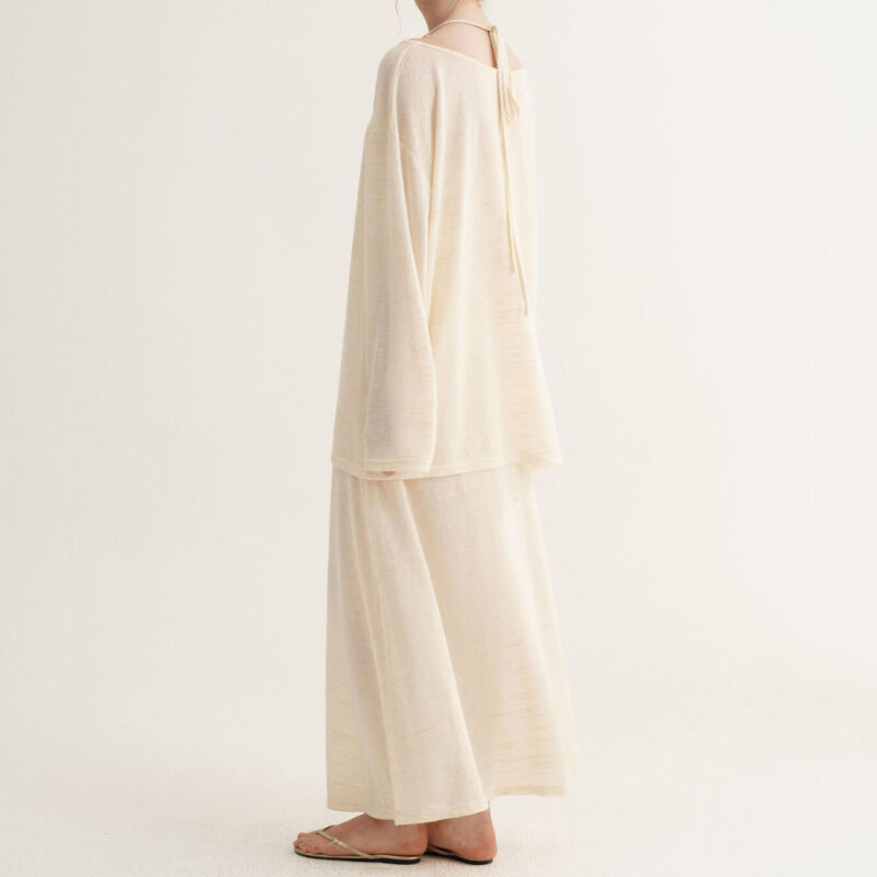 Summer Lazy Style T-shirt Suspender Dress Two-piece Set