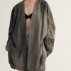 Summer Lazy-style Irregular Linen Stir-fry Dyeing Shirt