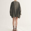 Summer Lazy-style Irregular Linen Stir-fry Dyeing Shirt