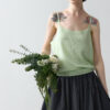 Summer Linen Loose Woolen Simple Versatile Breathable Camisole 1