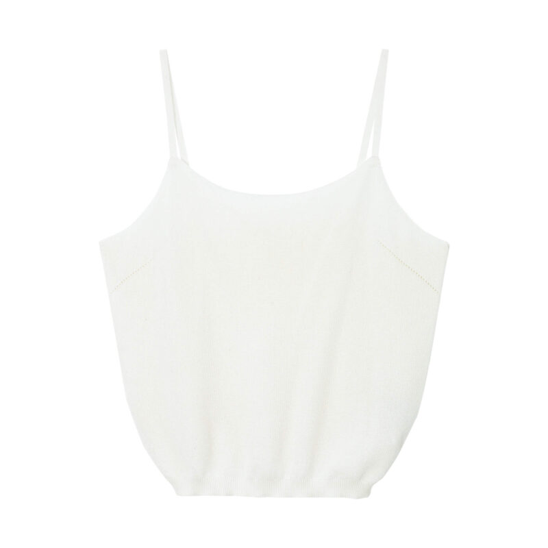 Summer Linen Loose Woolen Simple Versatile Breathable Camisole 10