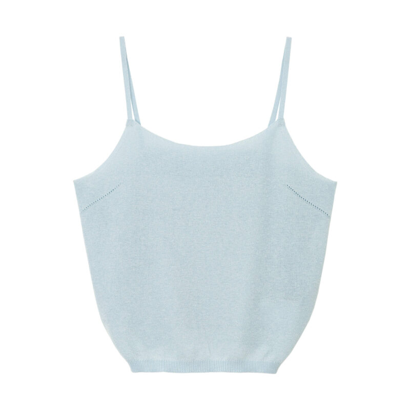 Summer Linen Loose Woolen Simple Versatile Breathable Camisole 12