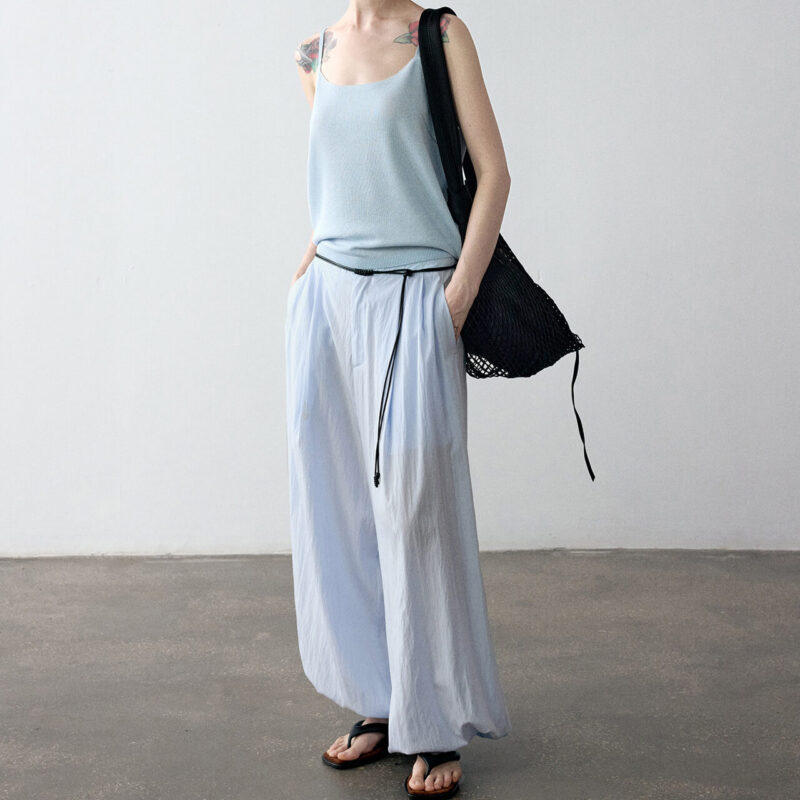 Summer Linen Loose Woolen Simple Versatile Breathable Camisole 6