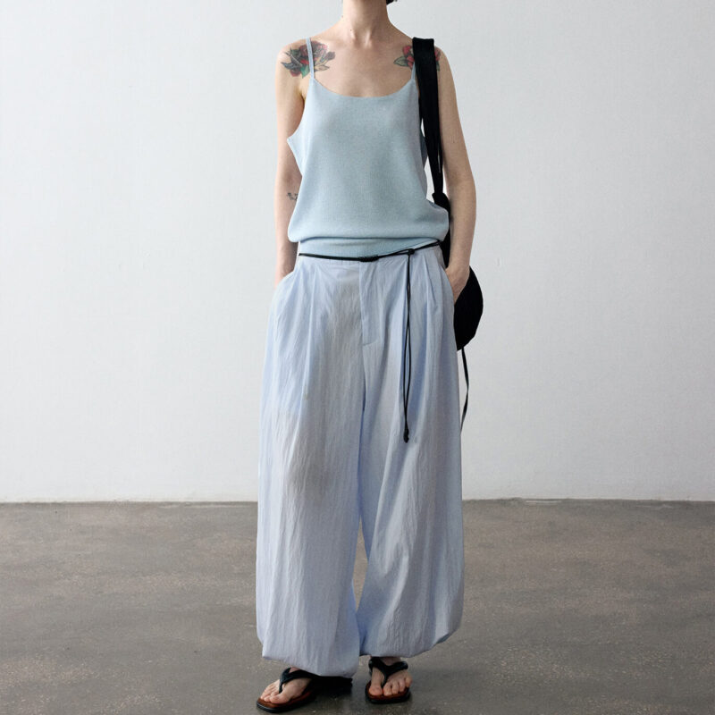 Summer Linen Loose Woolen Simple Versatile Breathable Camisole 7