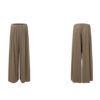 Summer Pleated Knitted Wide-leg Pants