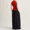 Summer Pleated Knitted Wide-leg Pants